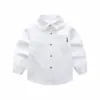 Camisas de Color Puro de Manga Larga para Niños, Camisas Casuales Multicolores de Primavera y Otoño para Hombres y Mujeres, Camisas de Manga Larga de Primavera para Niños