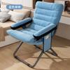 Sofá reclinable con respaldo para estudiantes, silla de ordenador, dormitorio individual, pequeño, balcón, plegable
