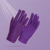 Guantes Cortos de Primavera y Verano Delgados para Regalo Protección Solar Hombres y Mujeres Etiqueta Alta Elasticidad Joyería Actuación de Baile Spandex Color Sólido Venta al por Mayor