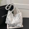 Bolso Grande Casual para Mujer, Gran Capacidad, Nuevo Bolso de Hombro Verano 2026, Diseño de Mariposa, Bolso Tote para Estudiante Universitaria, Viaje Diario a Clases