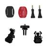 Aplicable a gopro perro de montaña Dajiang cámara deportiva traje base para casco accesorios soporte para casco juego de siete piezas