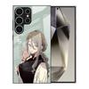 Adequado para Capa de Celular Samsung S25Ultra A56 Anime Bidimensional S26 Lycoris Capa de Vidro S23 Novo A90