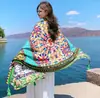 Lago Salado Chaka Noroeste Grande Turismo Estilo Étnico Bufanda Bufanda Nueva de Verano para Mujer Playa Marina Chal Protector Solar Delgado