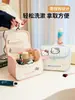 Bolsa de Maquillaje Portátil de Gran Capacidad Hello Kitty para Mujer, Bolsa de Almacenamiento de Viaje de Dibujos Animados Linda, Neceser Personalizable