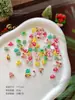 Nuevas Decoraciones para Uñas con Diseño de Árbol de Navidad en Color Degradado Celebridad de Internet Resina Relieve 3D Pedrería Accesorios para Uñas DIY Venta al por Mayor