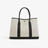 Bolsa de Jardim em Patchwork de Lona Couro Bovino Grande Capacidade Cor Contrastante Portátil Bolsa para Mãe Bolsa de Ombro para Ir ao Trabalho Compras Bolsa Tote Bolsa Feminina