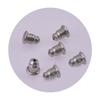304 Aço Inoxidável Bala Ear Plug Tampões de Ouvido Orelha Banhado a Ouro Real Anti-drop Brincos Plug Traseiro DIY Acessórios de Jóias