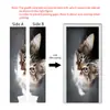 Pegatinas de puerta autoadhesivas removibles, pegatinas de pared impermeables, entrega directa del fabricante, adecuadas para renovación de casa de alquiler, especificaciones de tamaño