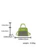 Bolso Tote Nicho Fresco Primavera 2025 Nueva Moda Bolso Bandolera de Hombro Único para Mujeres Bolso Cuadrado Pequeño Cool de Alta Gama para Mujeres