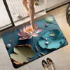 Alfombrilla de baño con efecto 3D, resistente a las manchas, secado rápido, alfombrilla absorbente de agua para la entrada del baño, alfombrilla de tierra de diatomeas de secado rápido para el baño, Transfronterizo