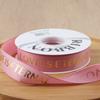 2.5cm Cinta Roscada Estampada en Caliente Flor Material de Embalaje para Flores DIY Florería Regalo Floral Cinta para Embalaje de Pastel al Mayoreo