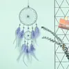 Coração de menina Dreamcatcher Net Hanging Decoração Handmade Wind Chimes Decoração do quarto Criativo Enviar Alunos Aniversário Tanabata Dia dos Namorados