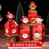 Nova caixa de presente de Natal, caixa de maçã, caixa de embalagem para Véspera de Natal, caixa criativa para doces, caixa de presente portátil de Natal atacado