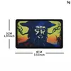 Insignia Táctica Estampada Transfronteriza Costa Outdoor Parche de Brazalete de Velcro Parche de Tela Bordado