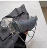 Bolso de Cuerno de Diseño Nicho Francés para Mujer 2025 Verano Nuevo Bolso Simple para Mujer Moda Cadena Hombro Bandolera
