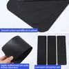 Hoja de Plástico Pp Transfronteriza Doble Cara Esmerilada Tablero Pp Negro Goma de Sellado Revestimiento de Maleta Partición de Hoja de Plástico Duro