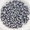 Cuentas redondas de resina de 12 mm de color de lunares divertidos y bonitos, cuentas sueltas, material para accesorios de collar y joyería para orejas hechos a mano