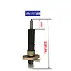 Motor diésel refrigerado por aire Accesorios para motocultivador 178F188F 192F186FA Bomba de inyección Conjunto de inyector/boquilla