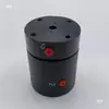 Anillo rozante central de 1 división 2 entradas/2 salidas interfaz G1-8 adaptador de anillo guía de aire giratorio 360 grados