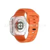 Correa de Silicona con Hebilla Inversa Estilo Armadura Adecuada para Apple Watch S11 Smartwatch 10 Correa de Silicona al por Mayor