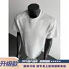 Camiseta casual de manga corta para hombre xyfit de verano, deconstruida, estilo americano, corte holgado, color blanco