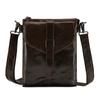 Bolso de Hombro Transfronterizo Nuevo Estilo Piel Genuina, Bolso de Hombro Casual para Viajero Hombre, Bolso de Alta Gama Gran Capacidad, Bolso de Hombre, Bolso Cruzado