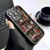 Estantería Navideña Transfronteriza Escalera de Esmeril Ojo del Cielo Ranura Negra Adecuado para Funda Protectora de Teléfono Móvil Iphone15/16/17