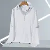 Ropa Nueva de Verano para Hombre con Protección Solar para Exteriores, Chaqueta Transpirable Ultradelgada, Ropa Delgada Anti-UV para Pesca, Versátil de Cuero de Verano