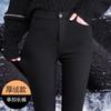 Leggings de Primavera para Mujer para Usar como Ropa Exterior, de Cintura Alta, Elásticos, Tallas Grandes, Adelgazantes, Pantalones Lápiz Ajustados, Pantalones Mágicos