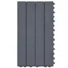 Piso de plástico entrelazado de longitud extendida 30*60 para gimnasio, baldosas de plástico antideslizantes y resistentes al desgaste para exteriores