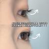 GECOMO Fan Flat Eyelash Brush curvado para cima e para baixo Eyelash Brush Eyebrow Brush Makeup Brush Ferramentas de Maquiagem