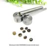 Molde manual de instalação de quatro botões Spot Ferramenta de batida manual com botão oculto para artigos de couro DIY, malas, roupas