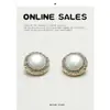 Ayuko Elegante Círculo Social Diamante Botón de Perla Pequeño Prendas de Abrigo Fragantes Botón Decorativo Prendas de Abrigo de Lana de Gama Alta Botones Cosidos a Mano