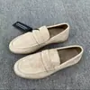 BORBOTIE Mocasines para Hombre 2026 Primavera y Otoño Nuevo Estilo EZ Old Money Piel de Vaca Graneada Zapatillas de Entrenamiento Alemanas