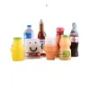 Biberón, leche, manualidades de resina de cola, adornos de suculentas mini, colgantes decorativos, regalos para padres e hijos