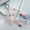 Llavero de Nube de Cristal con Cuentas, Cadena Antiperdida para Teléfono Móvil, Colgante para Bolso, Adorno para Llavero de Coche, Regalo, Exclusivamente para Ventas Transfronterizas