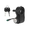 Juego Completo de Accesorios Compatible con Patinete Kukirin G2Prodb: Guardabarros Delantero y Trasero, Luz Trasera, Cuatro Luces Laterales, Controlador y Interruptor