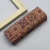 Grão de madeira resistente à pressão estilo chinês tesouro estilo mural artístico retro personalizado portátil masculino e feminino caso de óculos de miopia magnética