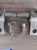 Acessórios para Estrutura de Águia Tipo Fivela, Barra Transversal de Travamento Reto, Trava com Chave, Cabeça de Trava de Haste Diagonal, Pino de Placa, Galvanizado