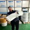 Suministro manguera corrugada de PTFE conexión flexible de PTFE planta química corrugado anticorrosión