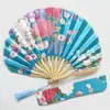 Leque Kimono Requintado Leque de Quilha de Cetim Leque de Concha Leque de Kimono Estilo Japonês