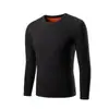 2026 Camisa Casual de Otoño para Hombre Estilo Coreano Gruesa con Forro de Felpa, Cuello Redondo, Manga Larga, A prueba de Frío, Estilo Europeo y Americano, Terciopelo Dorado