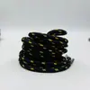 Cordones Redondos de Poliéster 16D de Colores para Zapatos de Senderismo, Adecuados para Zapatos de Baloncesto, Botas Martin y Cinturones