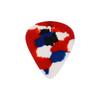 Púas de Guitarra de Celuloide 0.46-0.71-0.96 Púas Multicolores Esmeriladas para Tocar Rápido, Púas Antideslizantes con Forma de Corazón para Rasguear