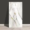 Pegatinas de Azulejo Mármol con Veta de Madera Anti-Frontera Exportación 3D Impermeables para Pared Decoración de Papel Autoadhesivo Renovación de Paredes Viejas