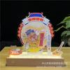 Portabolígrafos inalámbrico creativo Luz nocturna 3D Trofeo souvenir de aniversario de edificio empresarial Regalo para la ciudad Lámpara acrílica