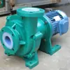 Bomba Magnética de Fluoroplástico CQB40-25-160Fa Sin Sello Estático Resistente a la Corrosión Química Ácido y Álcali Bomba de Agua