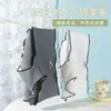 Calcinha Triângulo Feminina Estilo Japonês Sem Costura de Seda de Gelo, Cintura Média, Forro 100% Algodão, Antibacteriana, Respirável, Secagem Rápida, Roupa Íntima Macia e Confortável