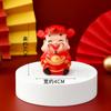 Ornamento Decorativo de Bolo Shou Gong Shou Po da Moda para Aniversário de Idosos Fãs Flor de Ameixa Shou Pêssego Cartão Plug-in Acessórios