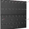 Panel de Pared Tablero de Metal Especial para Clavos Transfronterizo Almacenamiento de Herramientas de Garaje Tablero Perforado Organización de Almacén Tablero de Clavos Estante de Exhibición